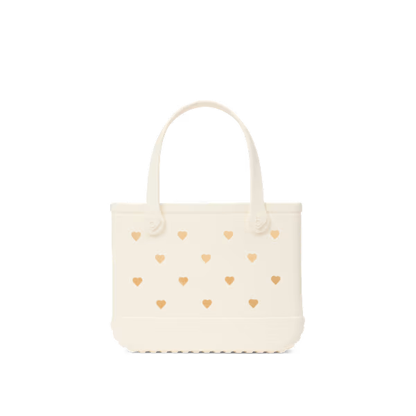Bitty Bogg Bag - Cut Out Heart Coconut